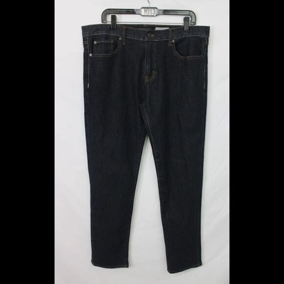 AEROPOSTALE MEN'S SKINNY JEANS SIZE 36/32 DARK WASH DENIM - Picture 1 of 8
